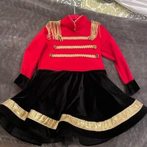 Girls nutcracker Christmas dress